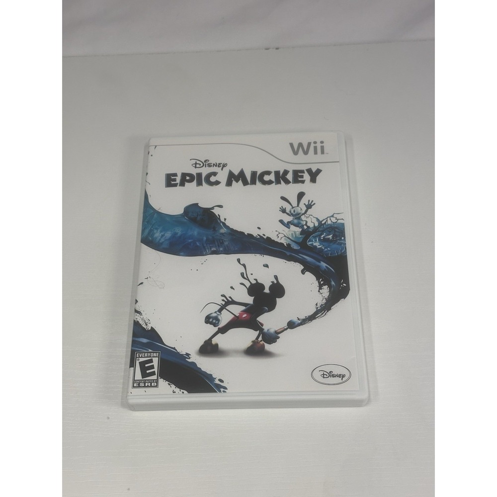 Epic Mickey Nintendo Wii Complete CIB With Manual